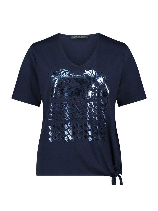 Betty Barclay Shirt Kurz 1/2 Arm 8981 Patch dark blue
