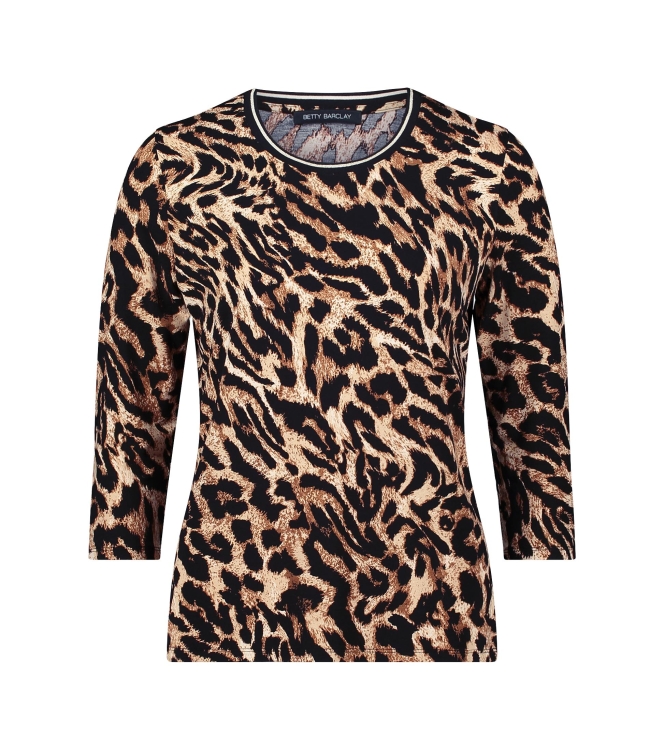 Betty Barclay Shirt Kurz 3/4 Arm 9875 black beige