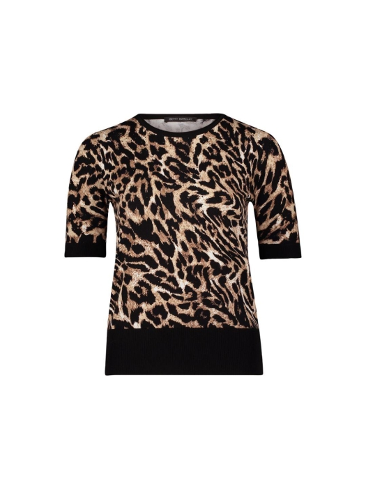 Betty Barclay Strickpullover Kurz 1/2 Arm 9875 Black/Beige