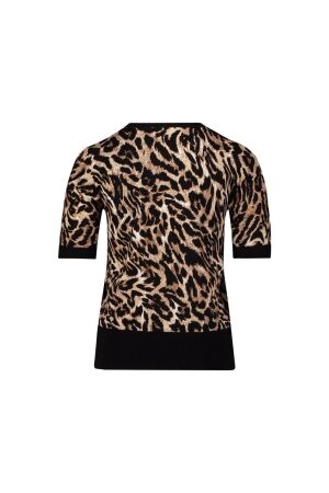 Betty Barclay Strickpullover Kurz 1/2 Arm 9875 Black/Beige