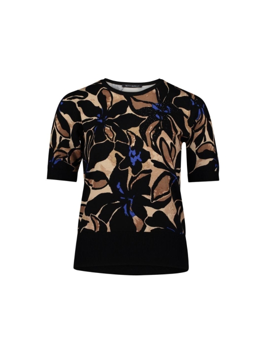 Betty Barclay Strickpullover Kurz 1/2 Arm 9880 Black/Blue
