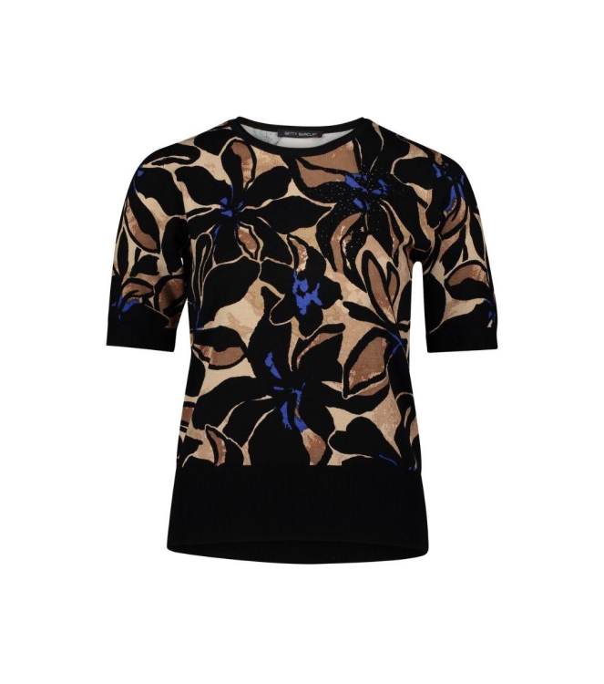 Betty Barclay Strickpullover Kurz 1/2 Arm 9880 Black/Blue