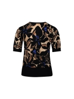 Betty Barclay Strickpullover Kurz 1/2 Arm 9880 Black/Blue