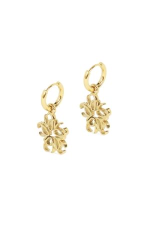 Josh V PARCY earrings 750 antique gold