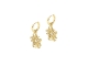 Josh V PARCY earrings 750 antique gold