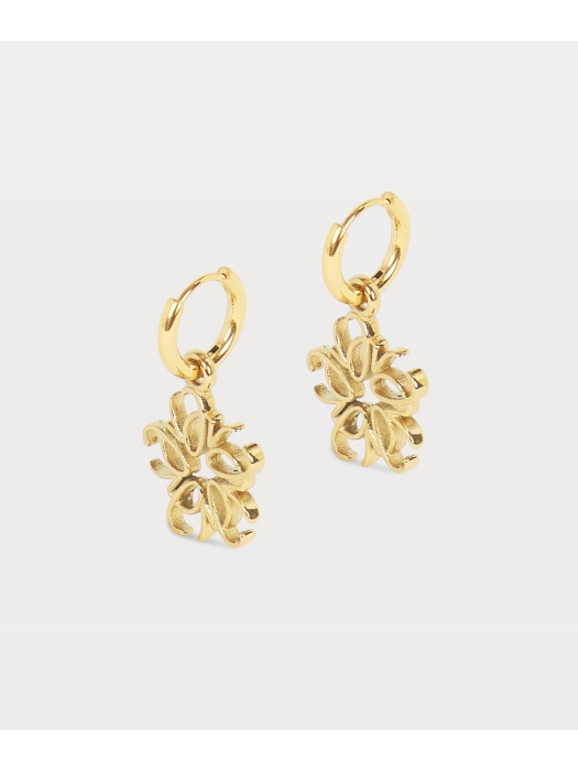 Josh V PARCY earrings 750 antique gold