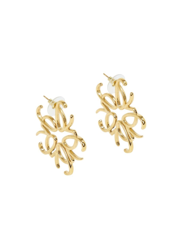 Josh V ZWAAN earrings 750 antique gold