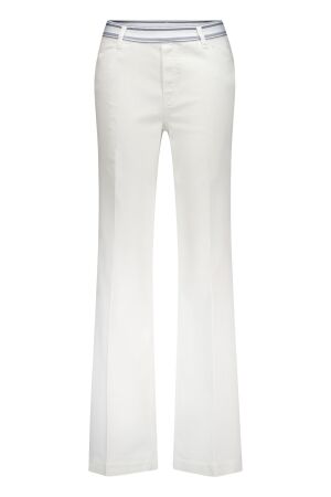 Gardeur Hose Pull On Slim 7201 White denim