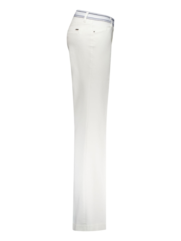 Gardeur Hose Pull On Slim 7201 White denim