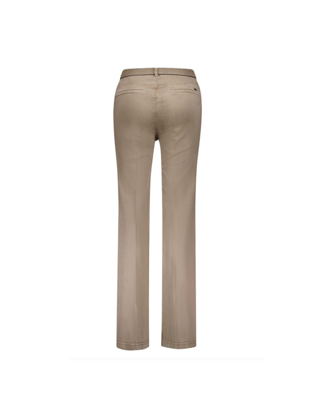 Gardeur Hose Pull On Slim 2022 Taupe