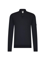 Born with Appetite Race Halfzip Pullover 290 Navy