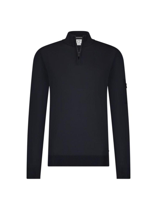 Born with Appetite Race Halfzip Pullover 290 Navy