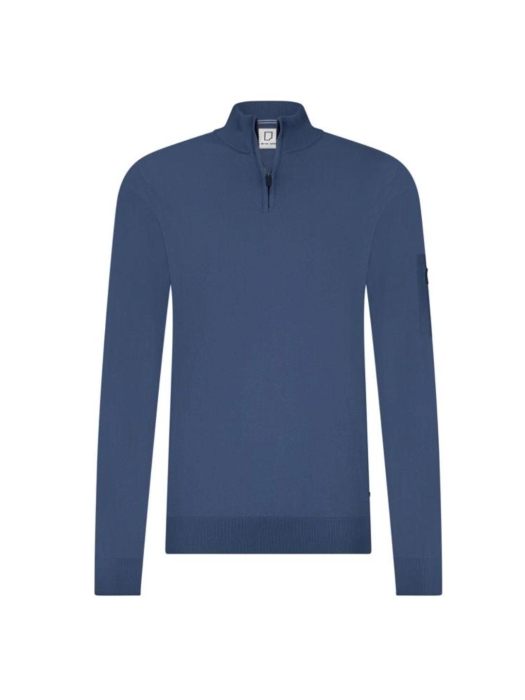Born with Appetite Race Halfzip Pullover 268 Jeans blue
