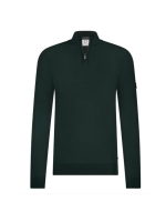 Born with Appetite Race Halfzip Pullover 339 moss