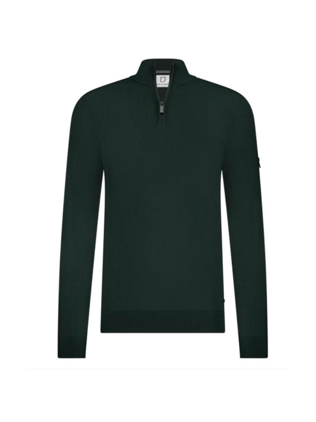 Born with Appetite Race Halfzip Pullover 339 moss