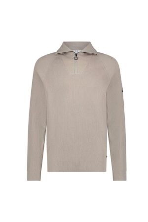 Born with Appetite Tias Halfzip Pullover 186 Feather grey