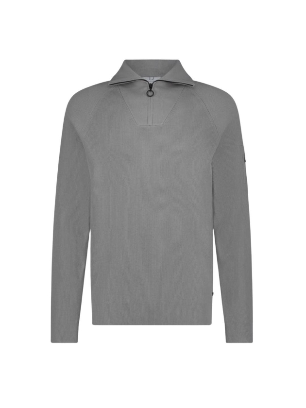 Born with Appetite Tias Halfzip Pullover 941 Mid grey
