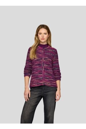 Rabe Strickjacke 5287 Pflaume
