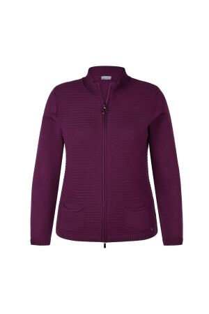 Rabe Strickjacke 5287 Pflaume