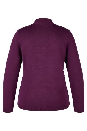 Rabe Strickjacke 5287 Pflaume