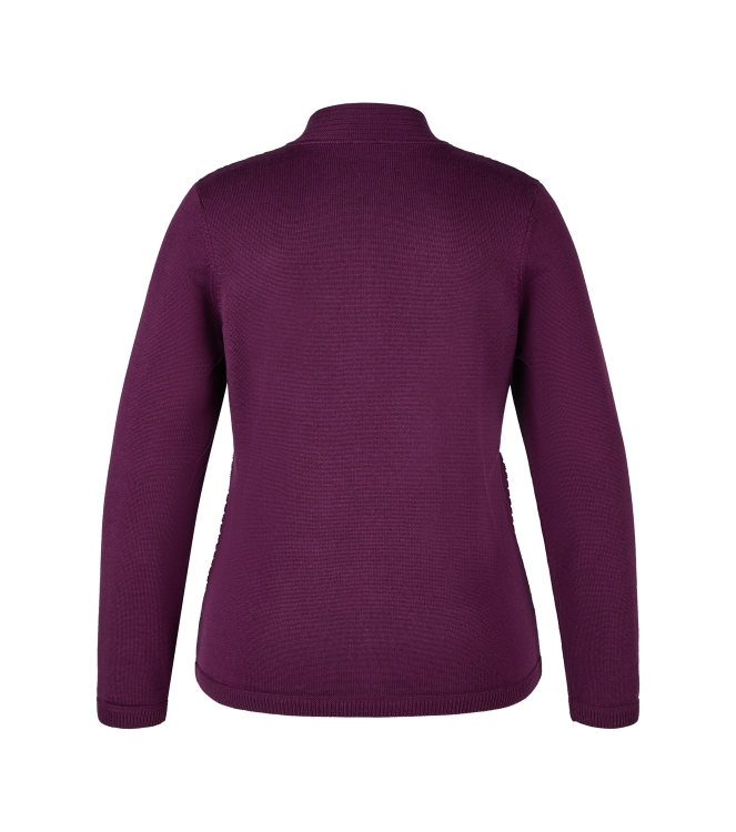 Rabe Strickjacke 5287 Pflaume