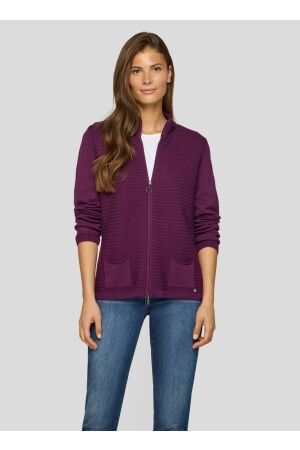 Rabe Strickjacke 5287 Pflaume