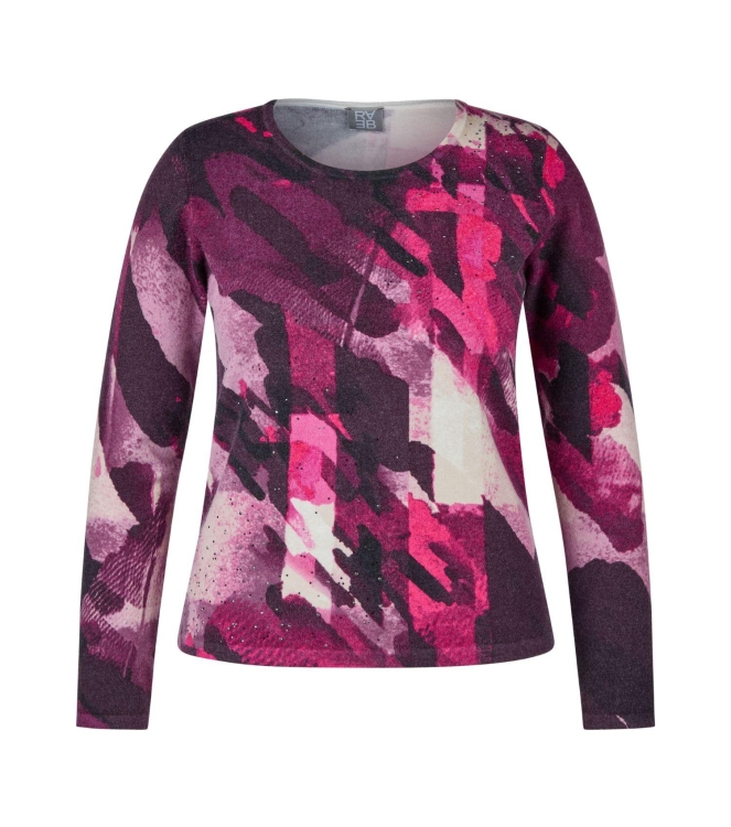 Rabe Pullover 5287 Pflaume