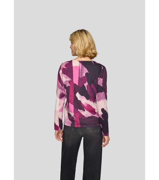 Rabe Pullover 5287 Pflaume
