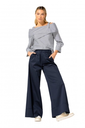 Caroline Biss Tuniek 29 Blue.white stripe