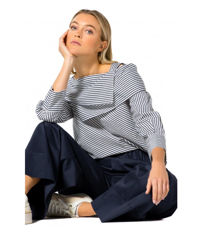 Caroline Biss Tuniek 29 Blue.white stripe