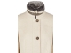 Lebek Jacke(Wolle)mit Webpelz 220 Beige