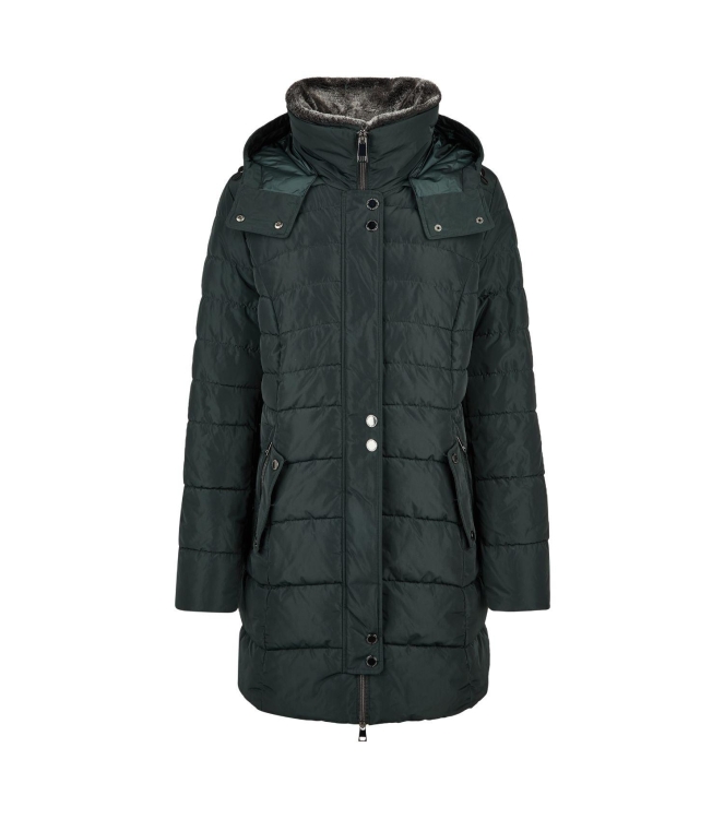 Lebek Jacke mit Webpelz 697 Dark green