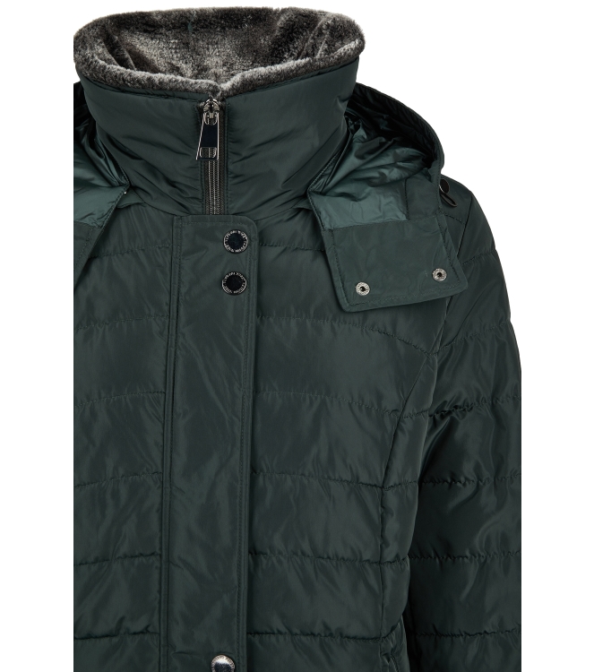 Lebek Jacke mit Webpelz 697 Dark green