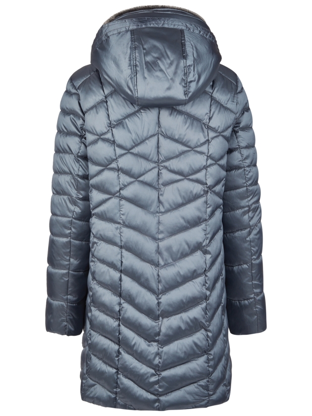 Lebek Jacke mit Webpelz 944 Dusty blue