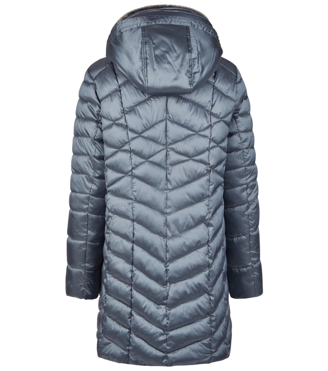 Lebek Jacke mit Webpelz 944 Dusty blue