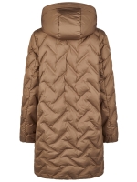 Lebek Mantel mit Kapuze Winter 343 Nougat
