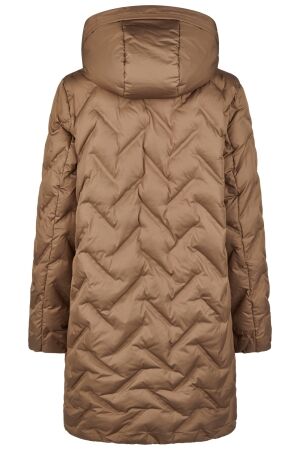 Lebek Mantel mit Kapuze Winter 343 Nougat