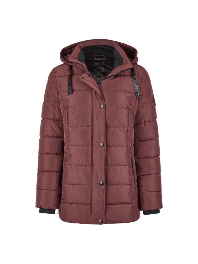 Lebek Jacke m. Kapuze 495 Burgund