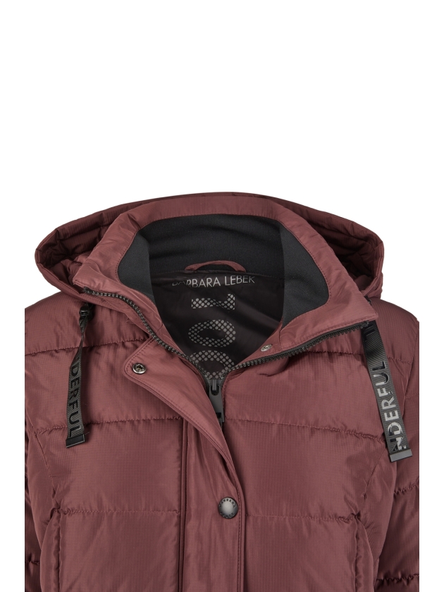 Lebek Jacke m. Kapuze 495 Burgund