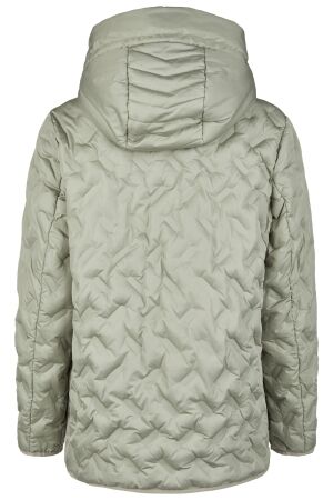 Lebek Jacke Stepp mit Kapuze 468 Smoke green