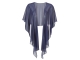 Swing Formstola aus Chiffon Navy