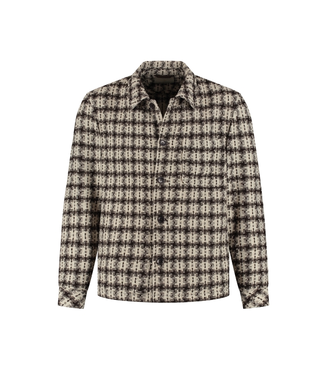 Dstrezzed Lino TC Overshirt 799 Dk brown