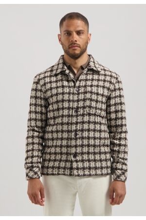 Dstrezzed Lino TC Overshirt 799 Dk brown