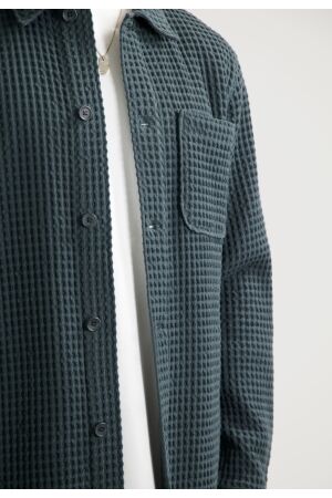 Dstrezzed Lino FW Overshirt 562 Forest river