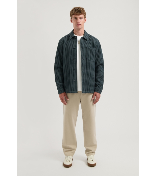 Dstrezzed Lino FW Overshirt 562 Forest river