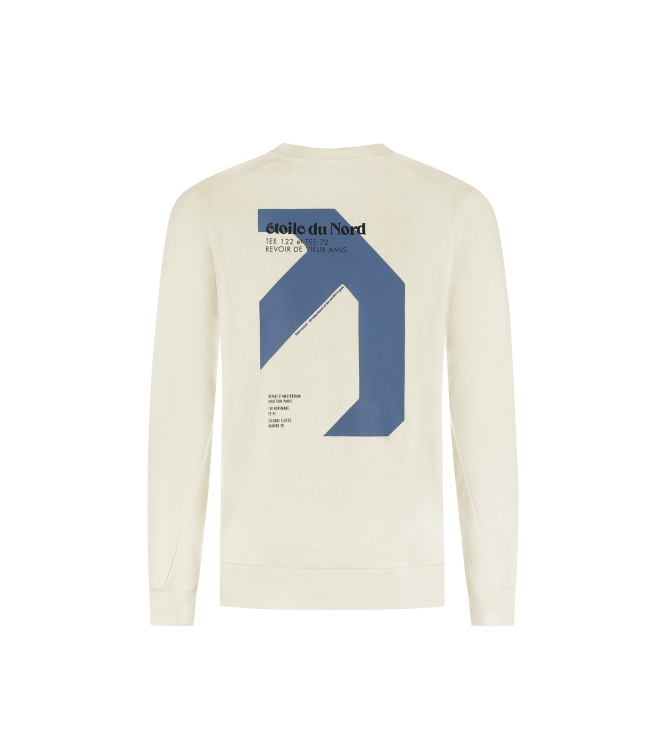 Dstrezzed Adrian Crewneck Graphic 107 Silver birch