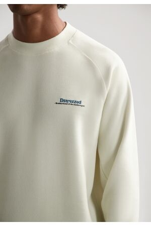 Dstrezzed Adrian Crewneck Graphic 107 Silver birch
