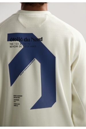 Dstrezzed Adrian Crewneck Graphic 107 Silver birch