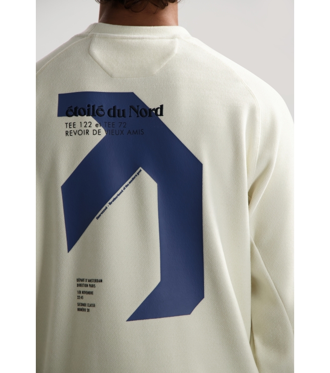 Dstrezzed Adrian Crewneck Graphic 107 Silver birch