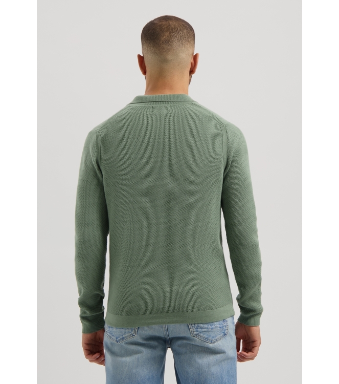 Dstrezzed Kostas Longsleeve Polo 544 Lt.Army